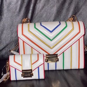 Michael Kors Large Quilted Leather Bag and Wallet